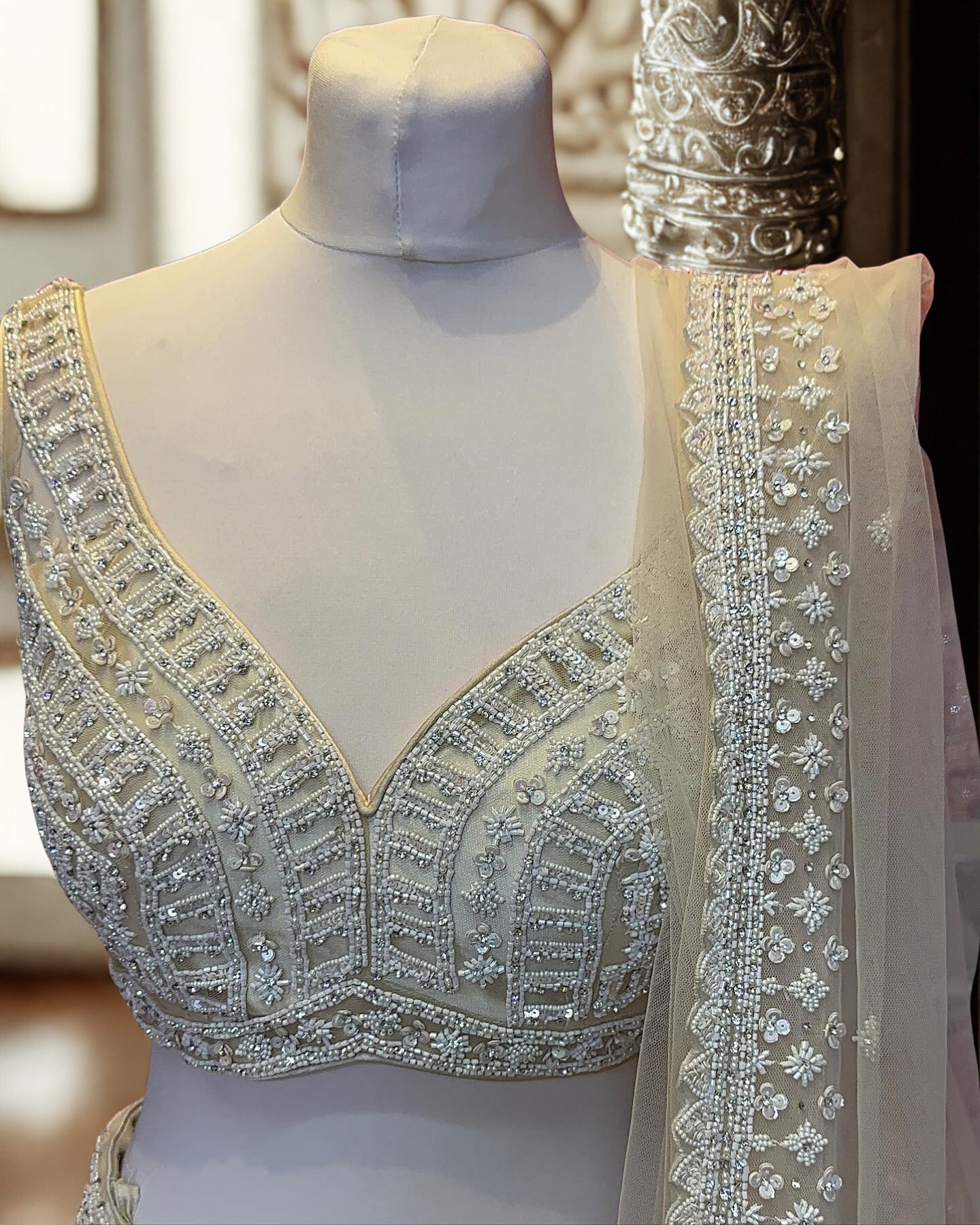 Nude Net Lehenga
