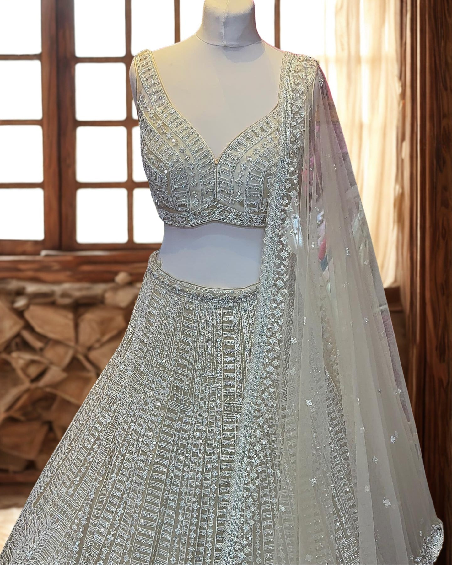 Nude Net Lehenga