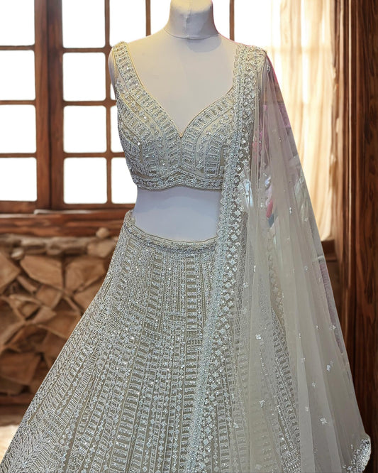 Nude Net Lehenga