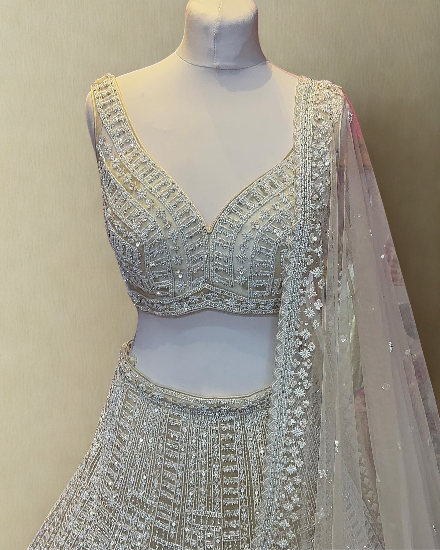 Nude Net Lehenga