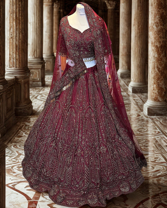 Royal Red Bridal Lehenga