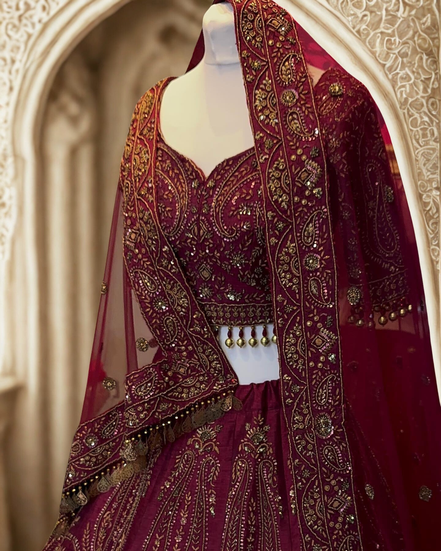 Royal Red Bridal Lehenga