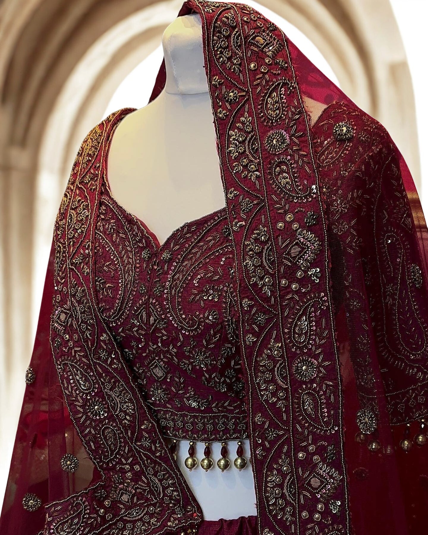 Royal Red Bridal Lehenga
